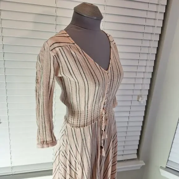 Spell and the Gypsy Size M Coral Island Boho Dancers Maxi Dress - Picture 3 of 12